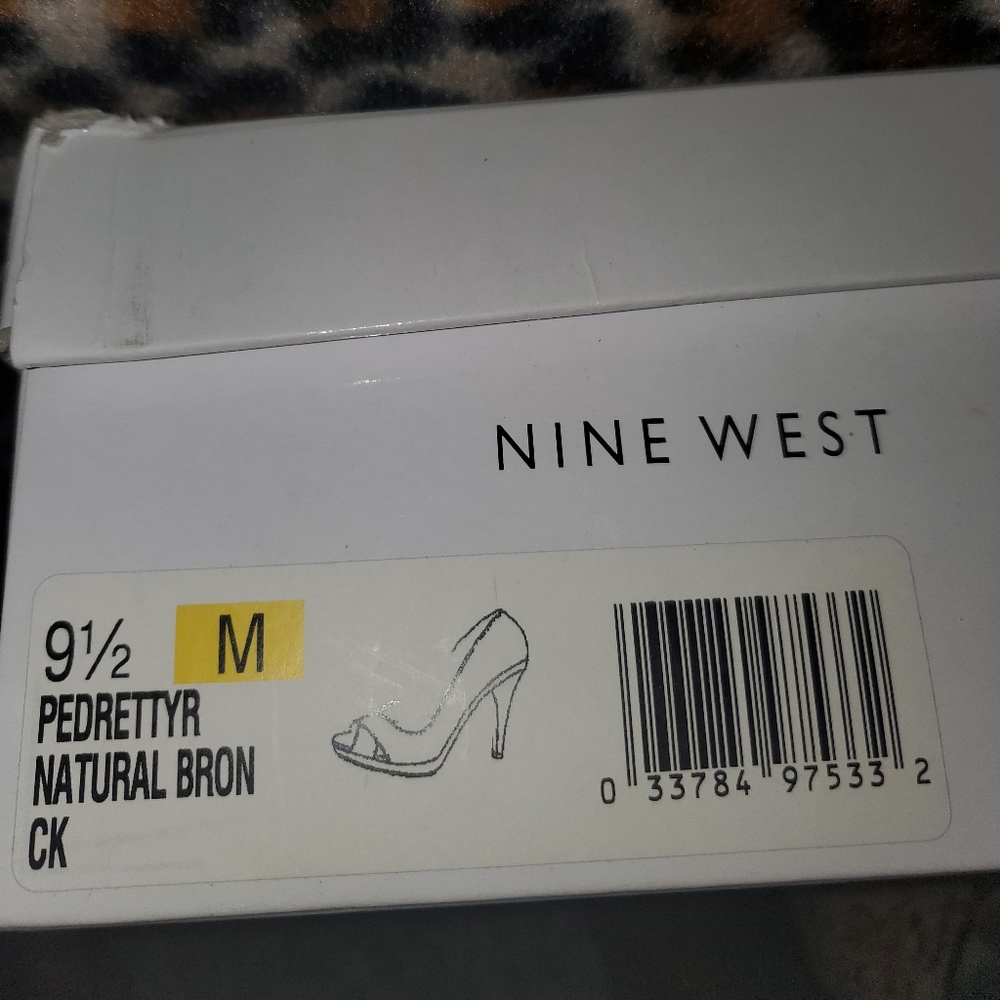 Nine West 9 1/2 M Brown